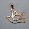 پلاک طلا زنانه کد GP003