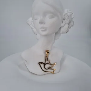 آویز طلای پرستو