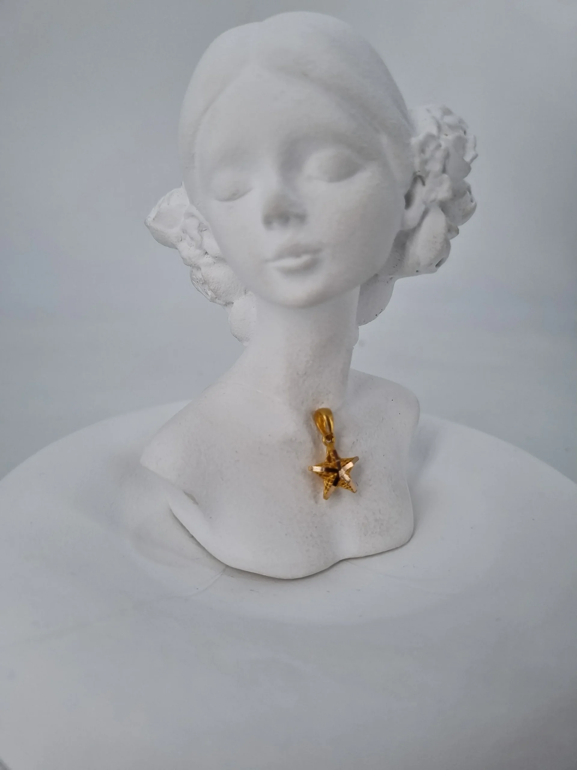 آویز طلا مدل ستاره دریایی