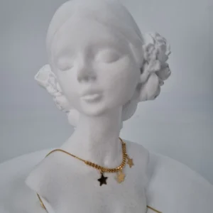 گردنبند طلای ستاره باران