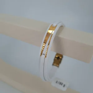 دستبند طلای خطوط مورب