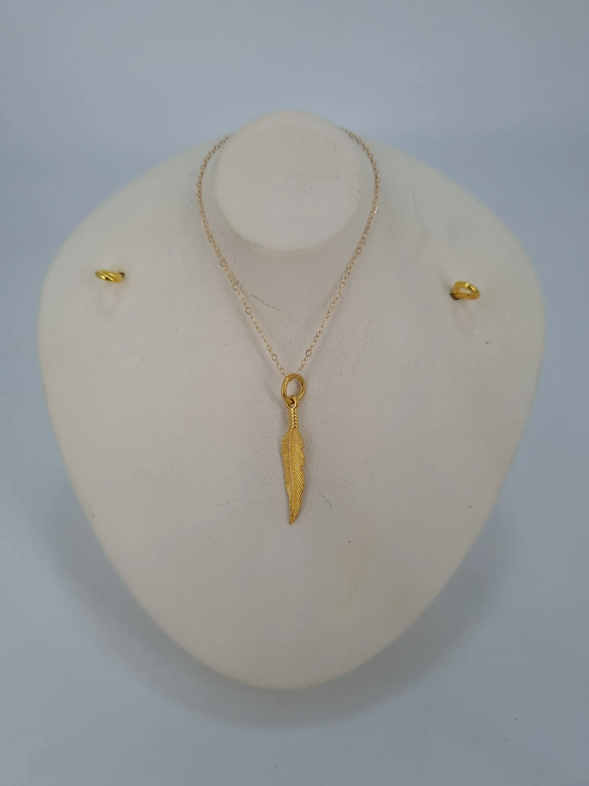 گردنبند طلای فرشته و تیروکمان