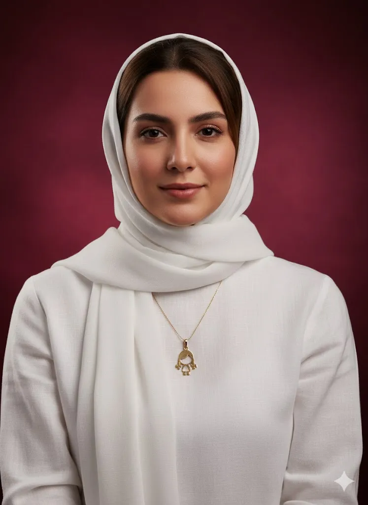 آویز طلای دختر - Image 2