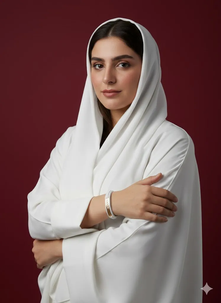 دستبند طلای زیگ زاگ سفید - Image 2