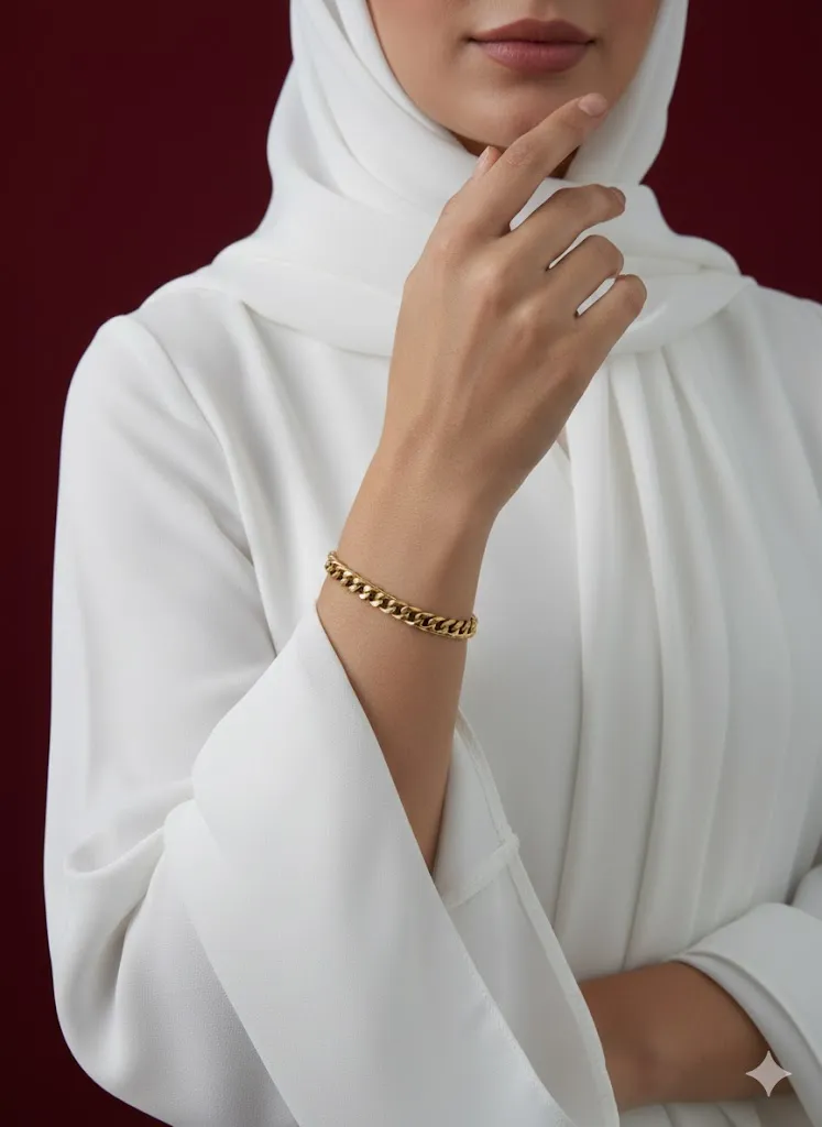 دستبند طلای کارتیه ضخیم - Image 2