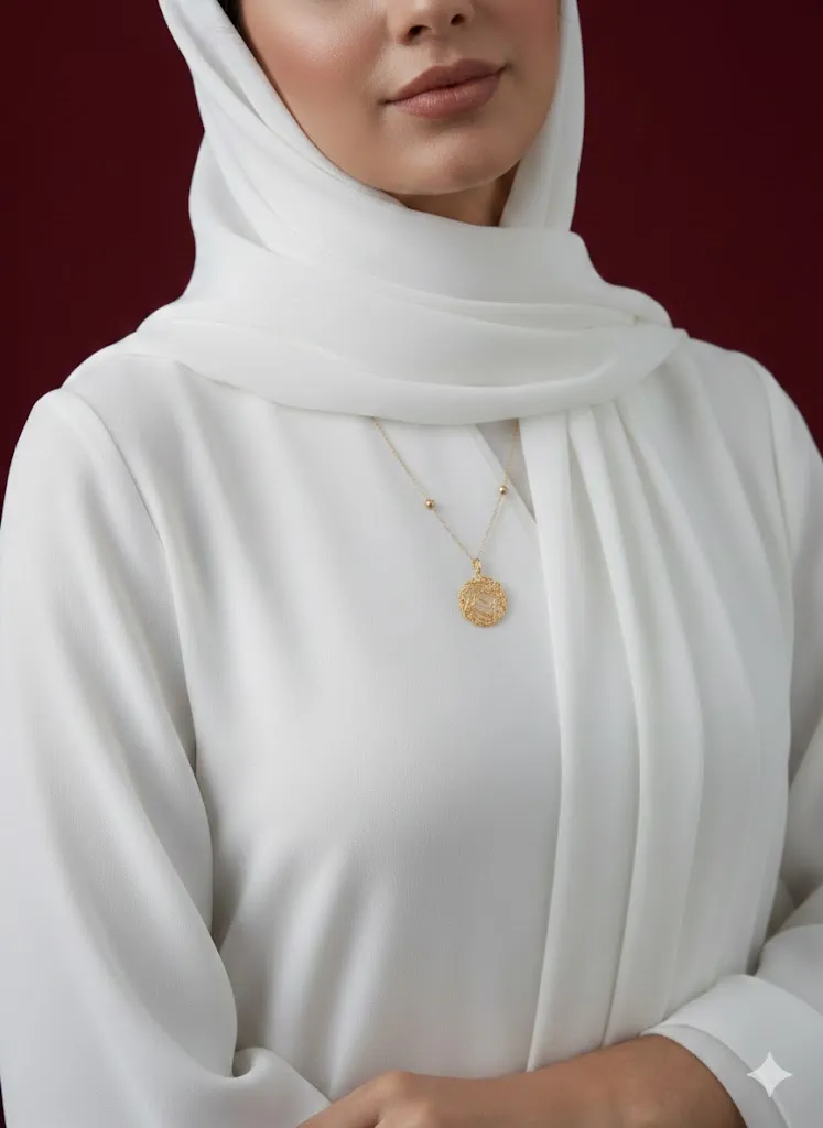 گردنبند طلای خورشیدی - Image 2